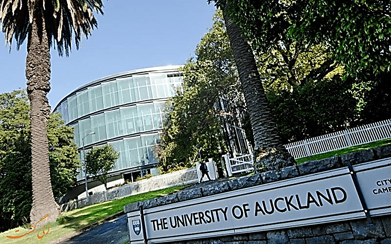 نمایی از دانشگاه آکلند در نیوزلند