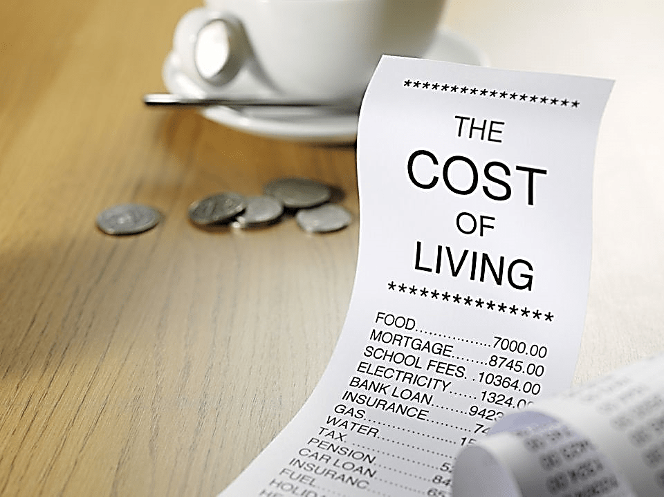 هزینه های زندگی در خارج از کشور
