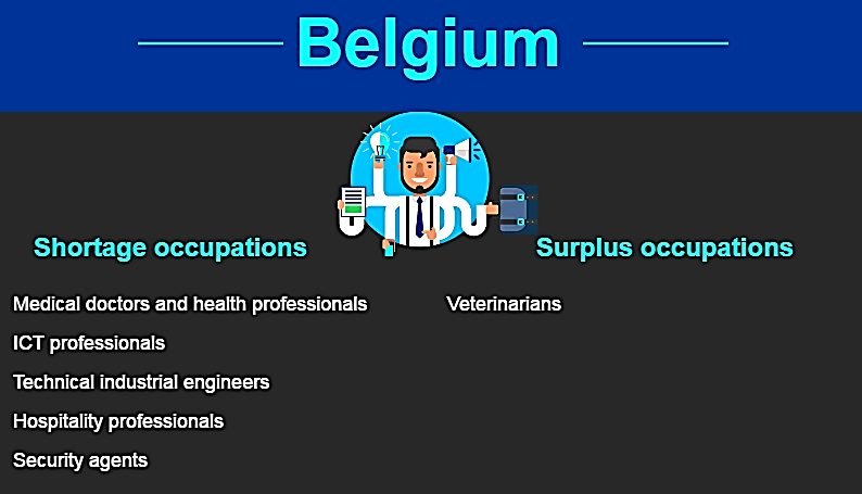 مشاغل مورد نیاز بلژیک