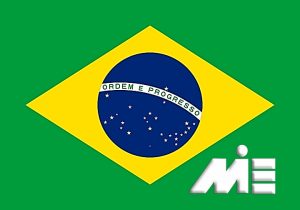 پرچم برزیل ـ مهاجرت به برزیل و اخذ پاسپورت برزیل