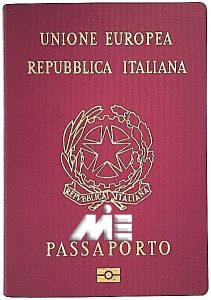 تصویر جلد پاسپورت ایتالیا