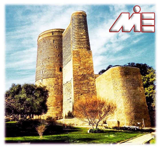 برج (قلعه) دختر Qiz Qalasi | جاذبه های توریستی آذربایجان | ویزای توریستی آذربایجان