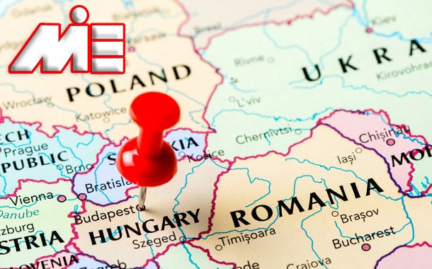 مجارستان بر روی نقشه | مجاستان کجاست؟