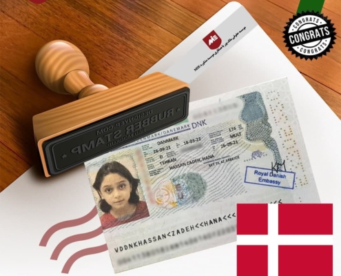 ویزای همراه دانمارک- موکل موسسه MIE