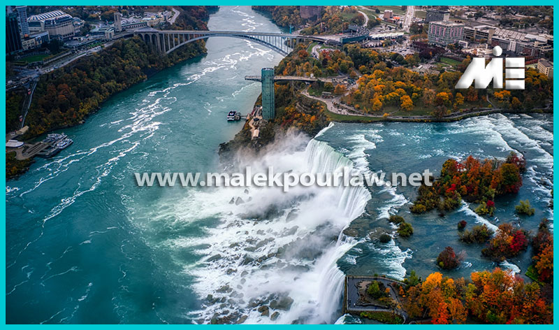 جاذبه های گردشگری آمریکا آبشار نیاگارا